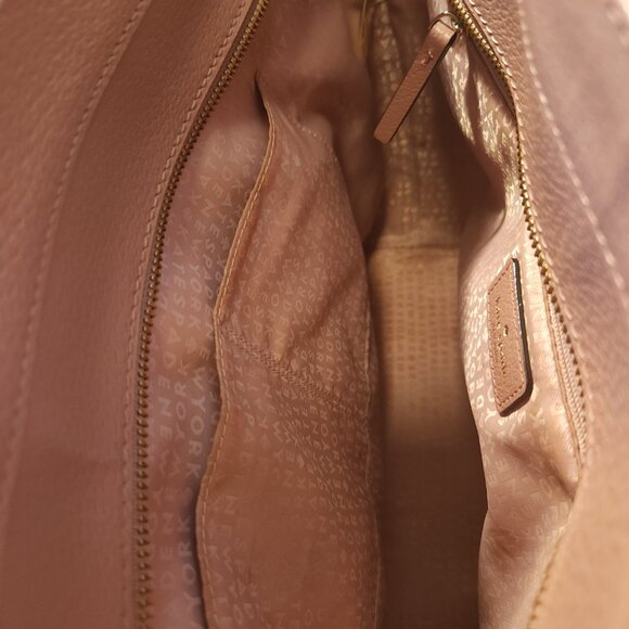 MAUVE-O-LOUS! KATE SPADE Tote  Bag  Sadie Leather AUTHENTIC Good Condition! - Picture 3 of 7